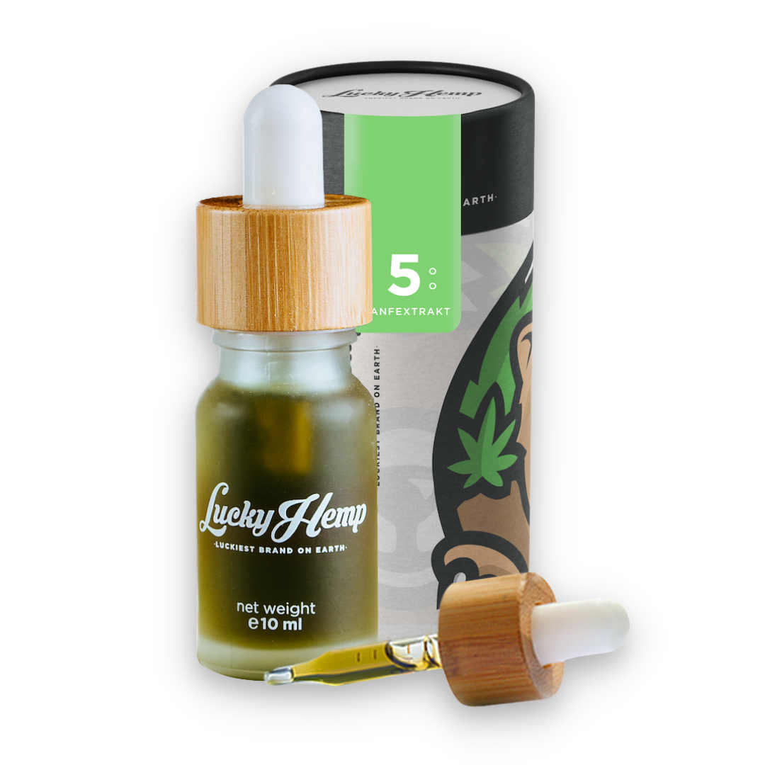 5% d'huile de CBD 500mg spectre complet