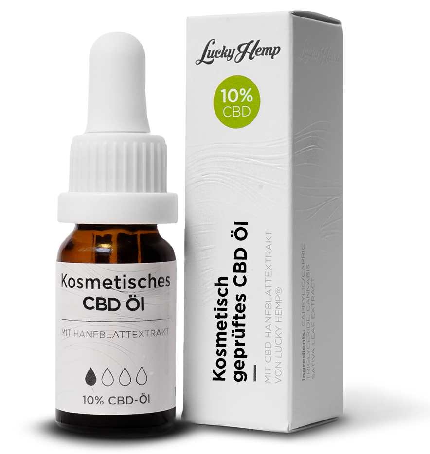 10% d’huile de CBD – Lucky PURE®