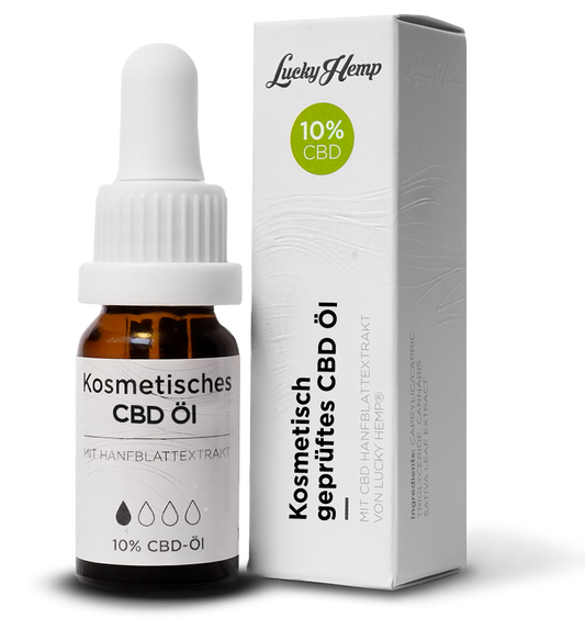 10% d’huile de CBD – Lucky PURE®