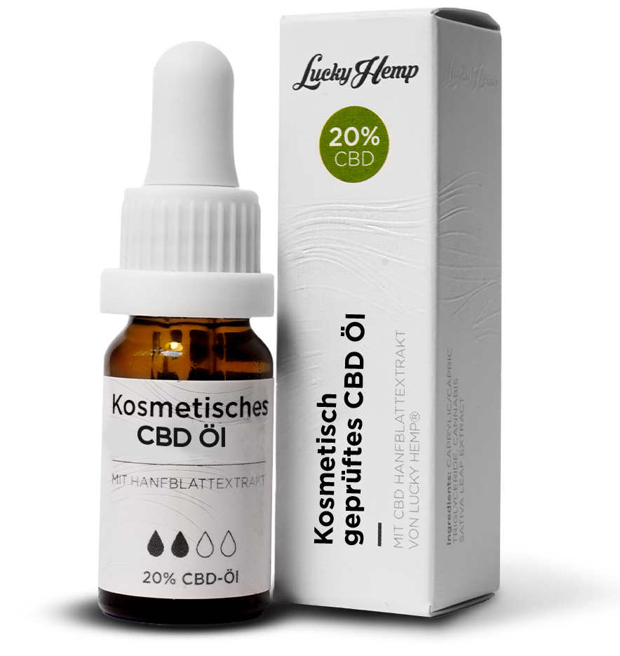 20% d'huile de CBD - Lucky PURE®
