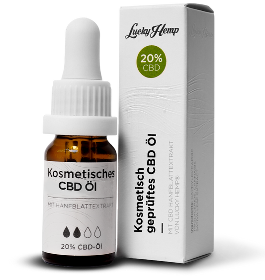 20% d'huile de CBD - Lucky PURE®