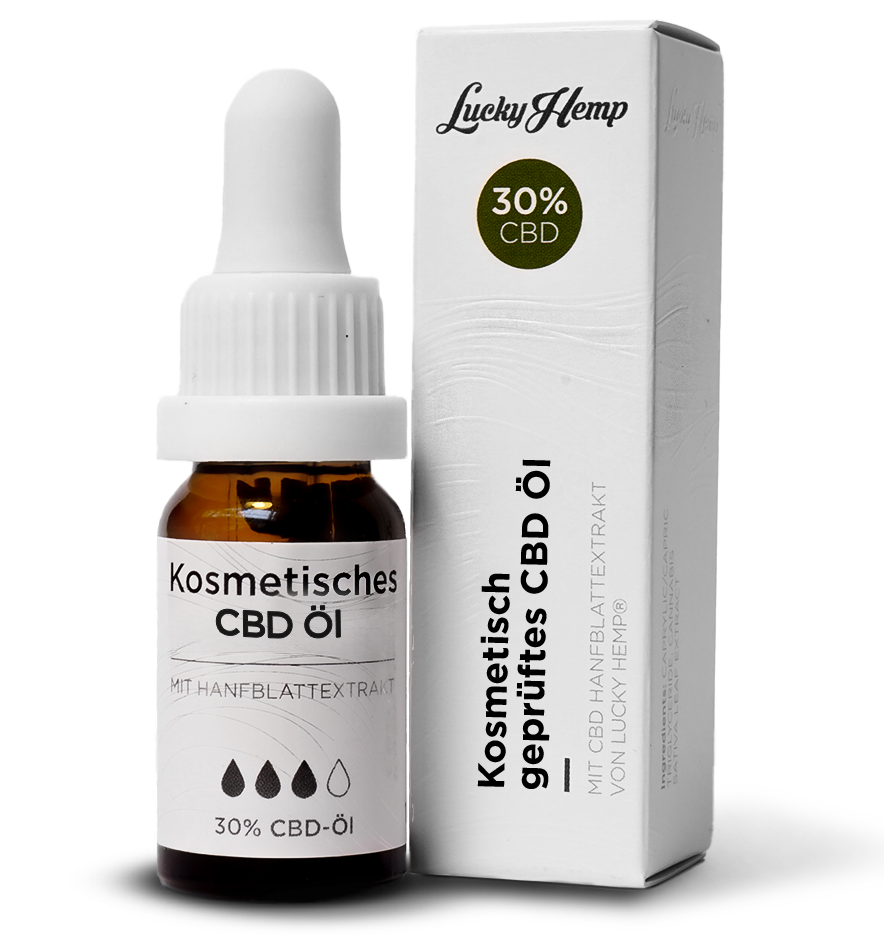 30% d'huile de CBD - Lucky PURE®