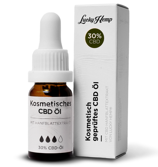30% d'huile de CBD - Lucky PURE®