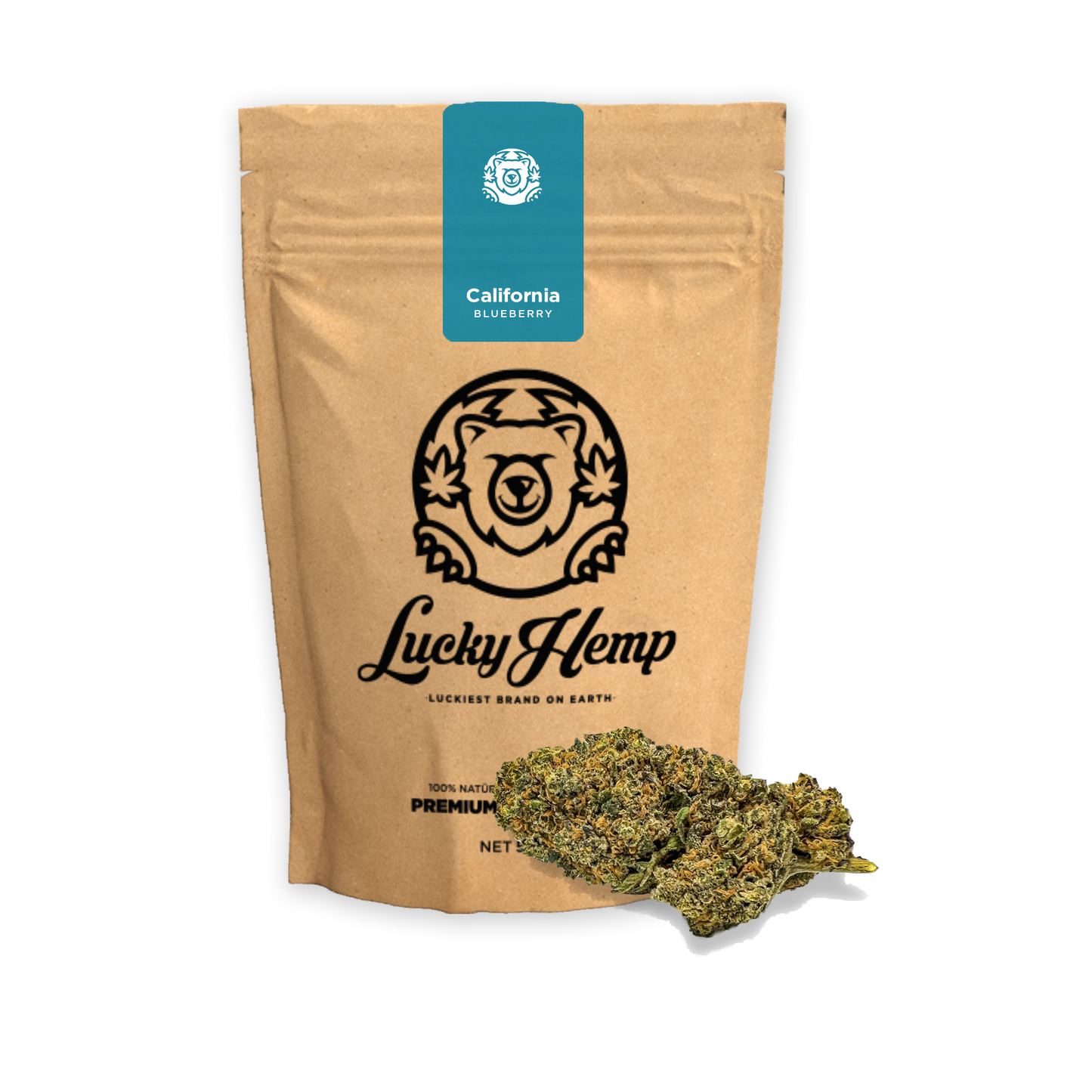 California Blueberry Ökopack Blüten Lucky Hemp