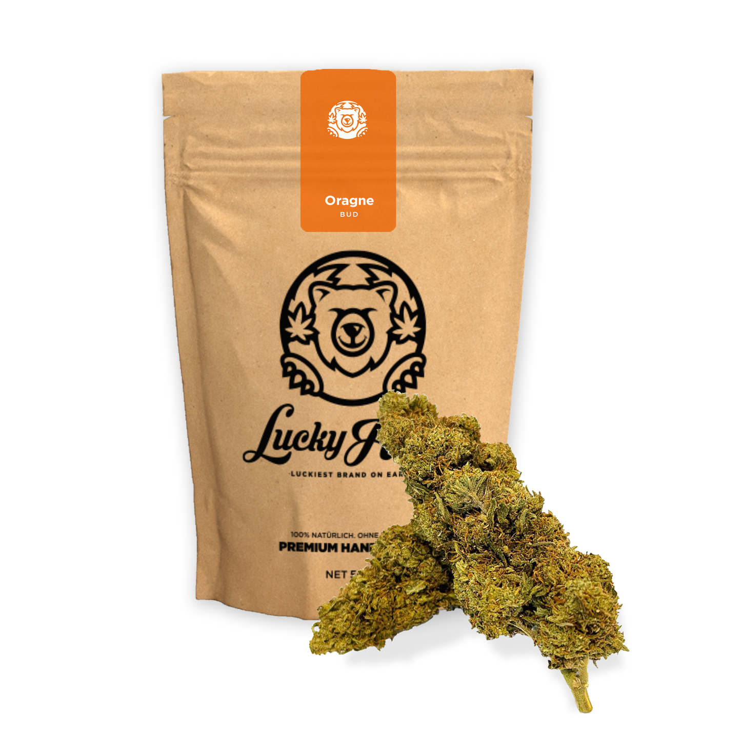 Orange Bud Ökopack Blüten Lucky Hemp