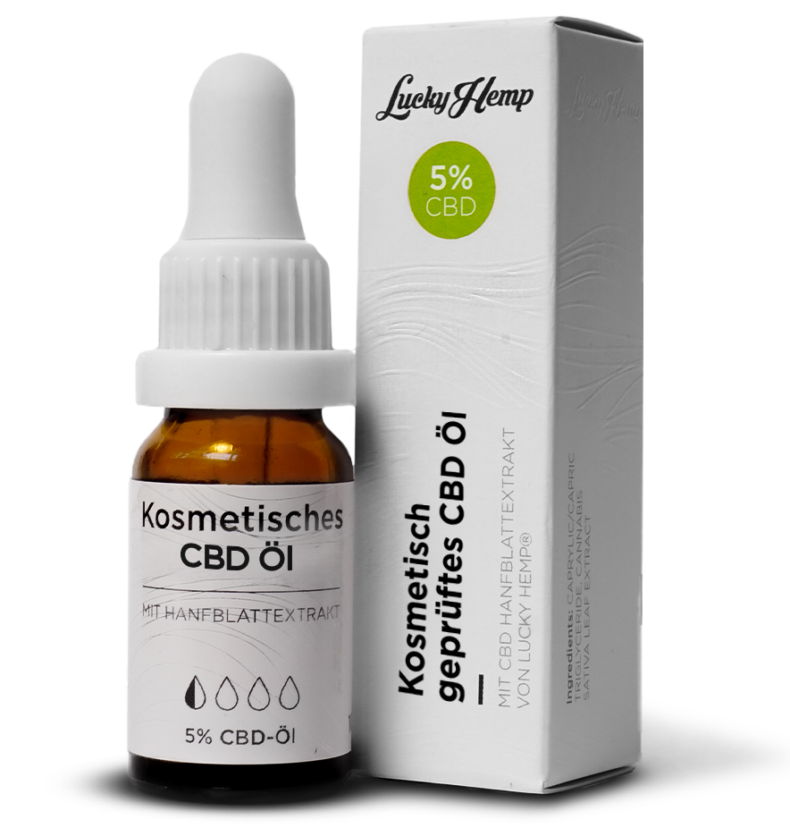 5% CBD oil - Lucky PURE®