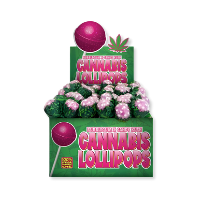 Cannabis Lollipop Edibles Lucky Hemp Candy Kush