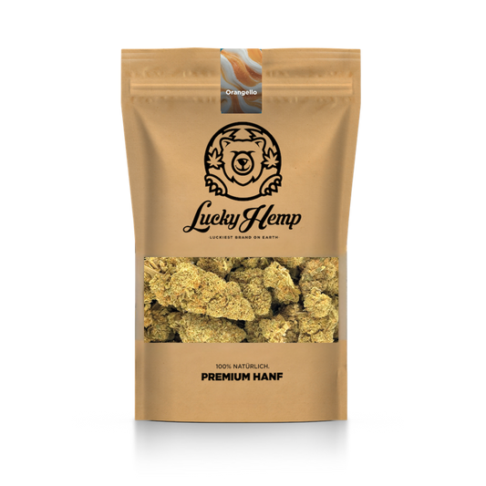 Orangello mit Sichtfenster